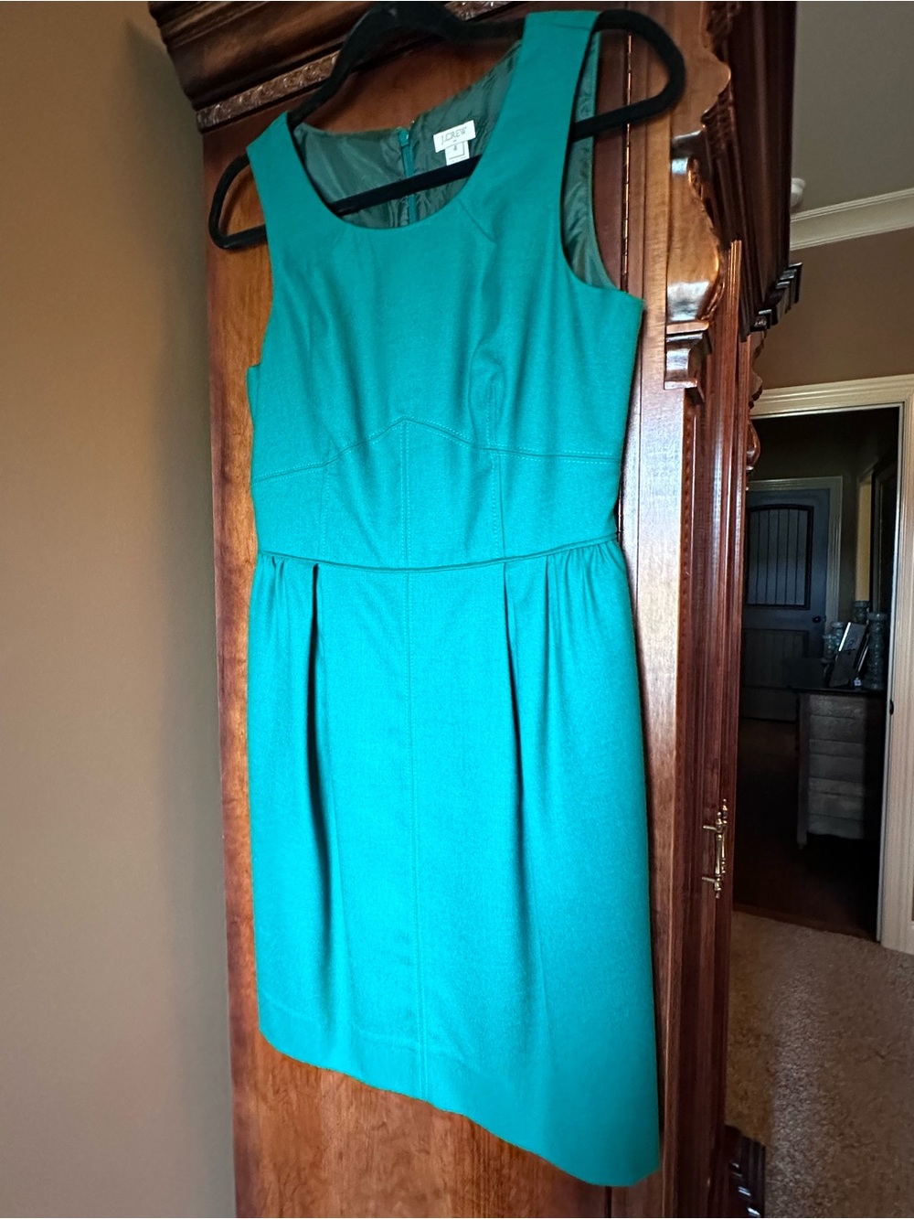 J. Crew Allie Wool Sheath Dress